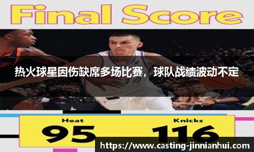 热火球星因伤缺席多场比赛，球队战绩波动不定