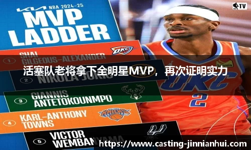 活塞队老将拿下全明星MVP，再次证明实力